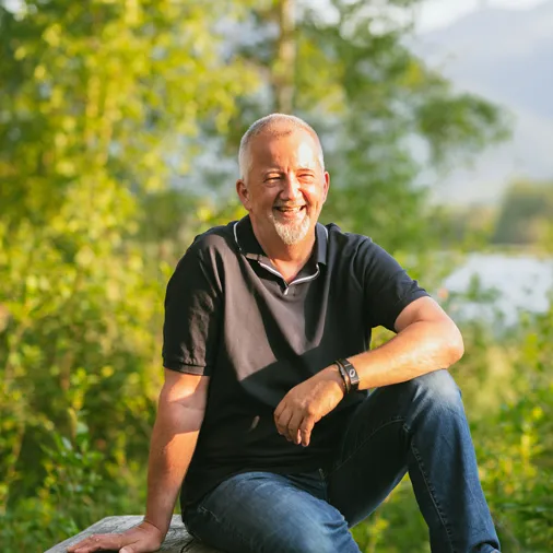 Christop Seywald dein Mentor entspannt in der Natur