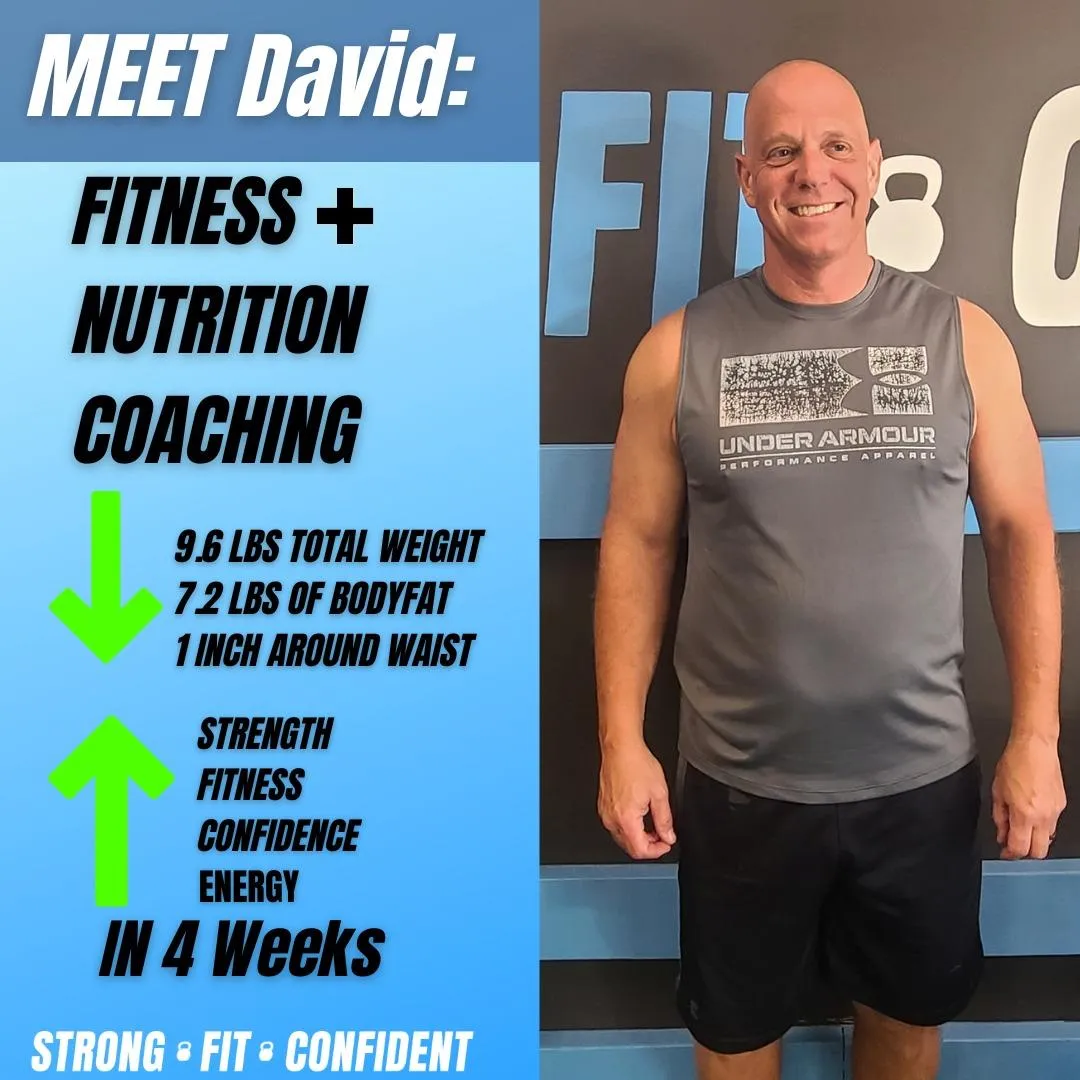 David transformed at Breakaway Fitness