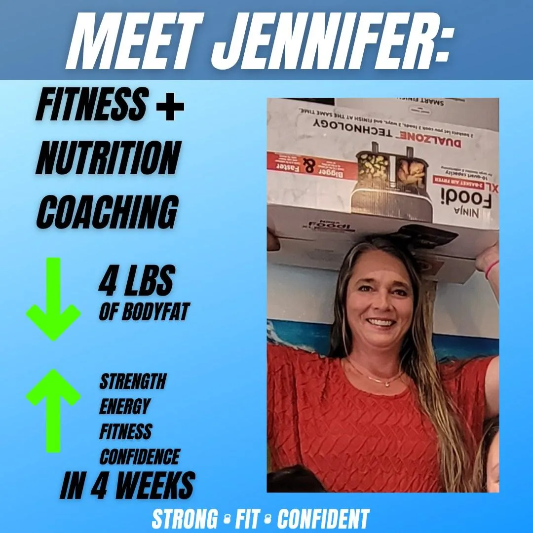 Jennifer transformed at Breakaway Fitness