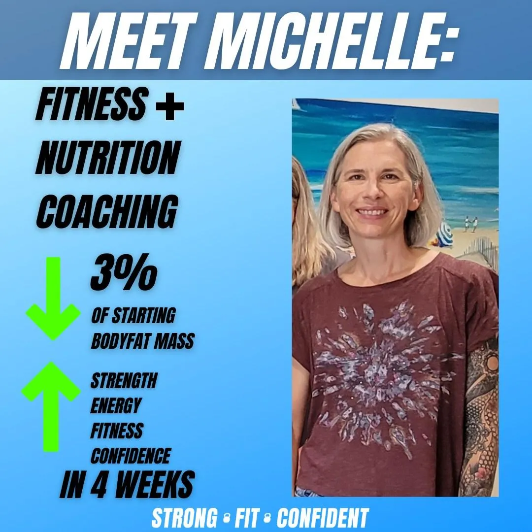 Michelle nutrition coaching success in Hampstead NC