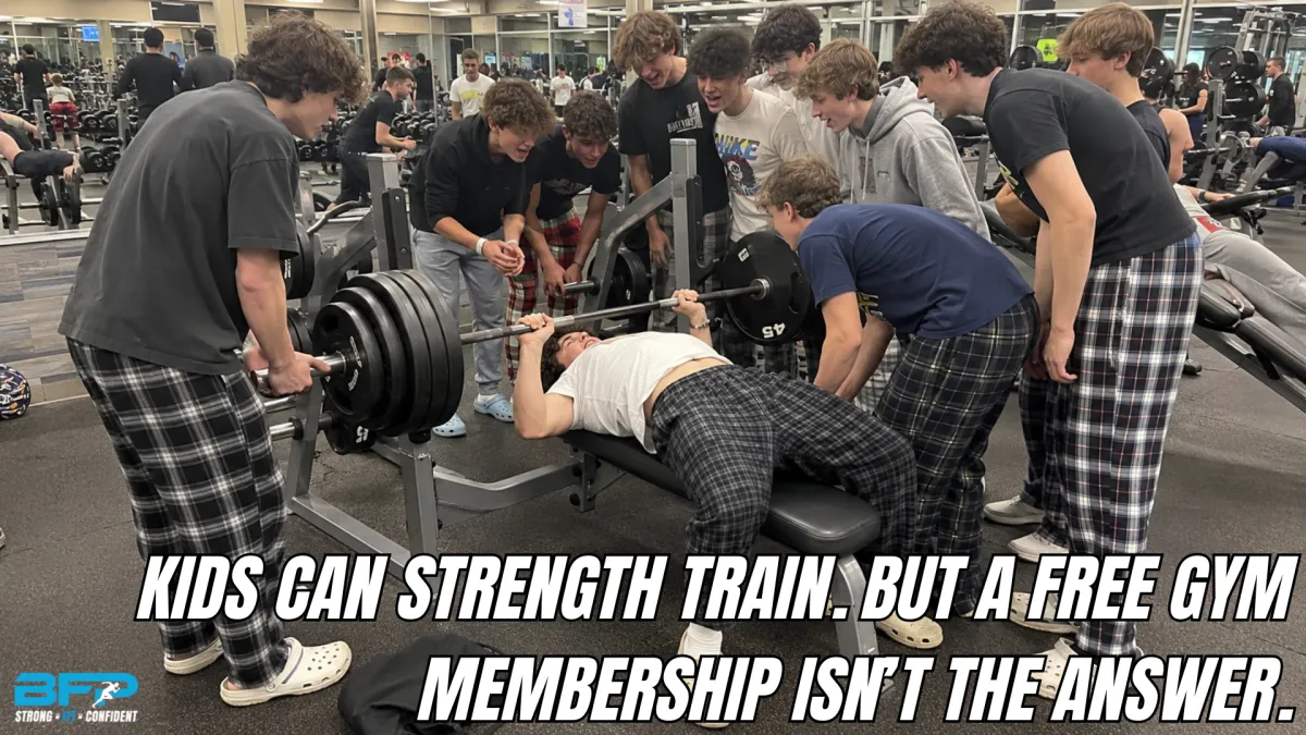 Kids Can Strength Train. But A Free Gym Membership Isn’t The Answer.