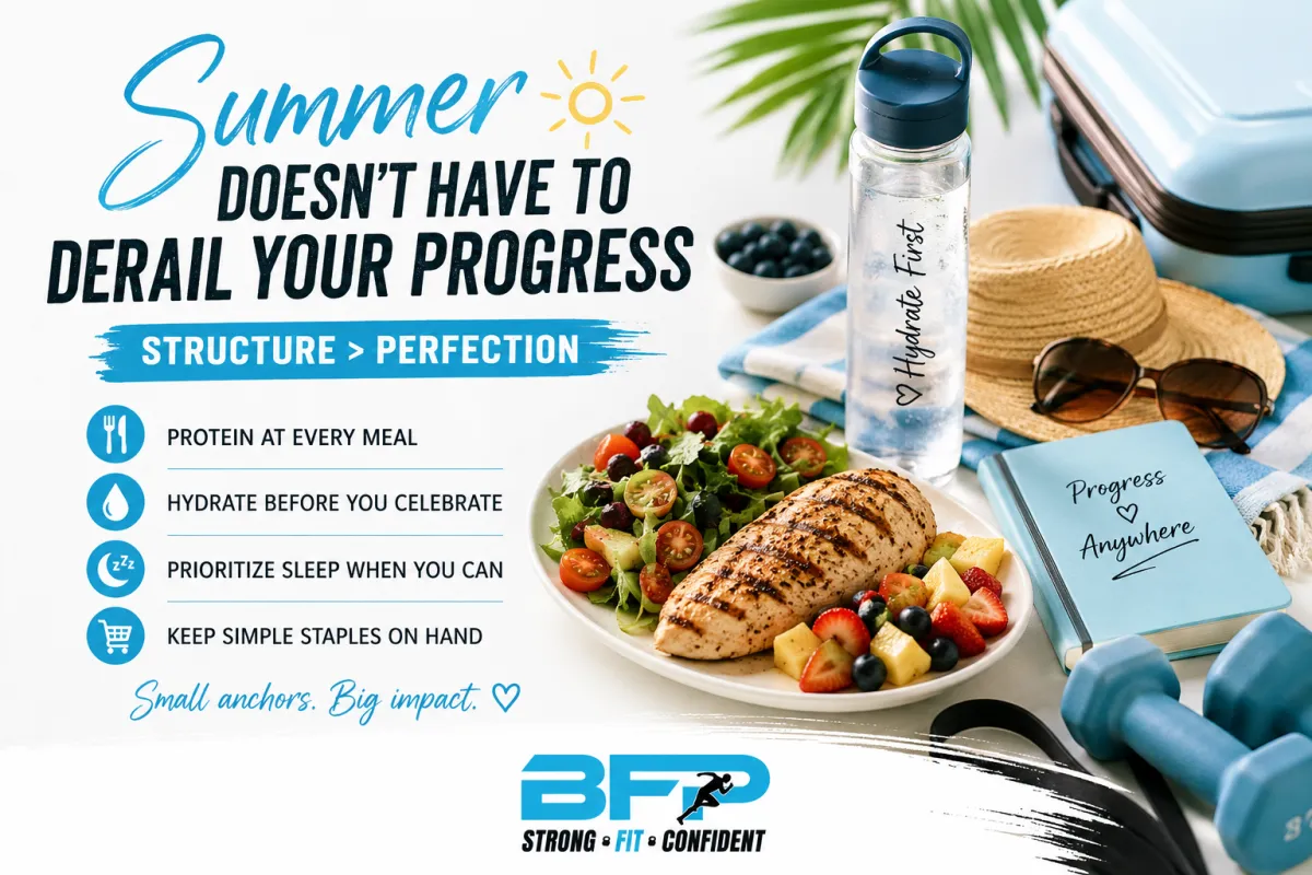 Travel, BBQs, and busy schedules don’t have to derail you