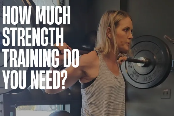 Busy adult completing a coached strength session at Breakaway Fitness and Performance in Hampstead NC