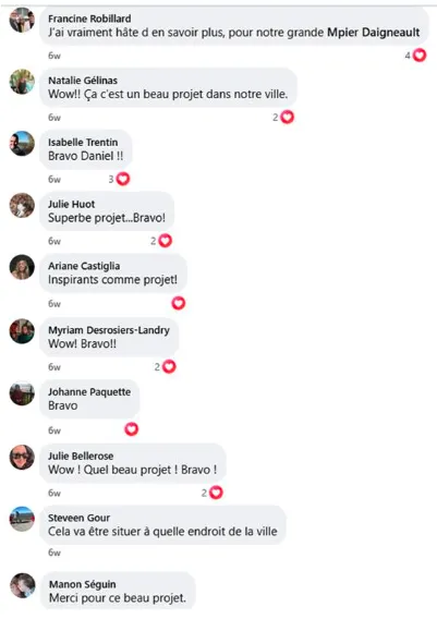Réactions citoyennes