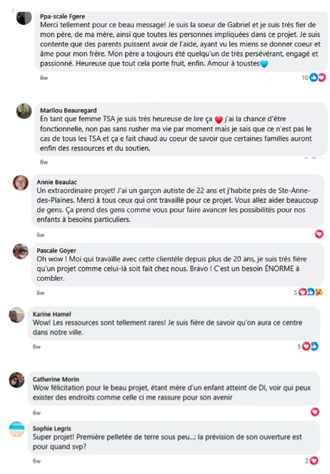 Réactions citoyennes