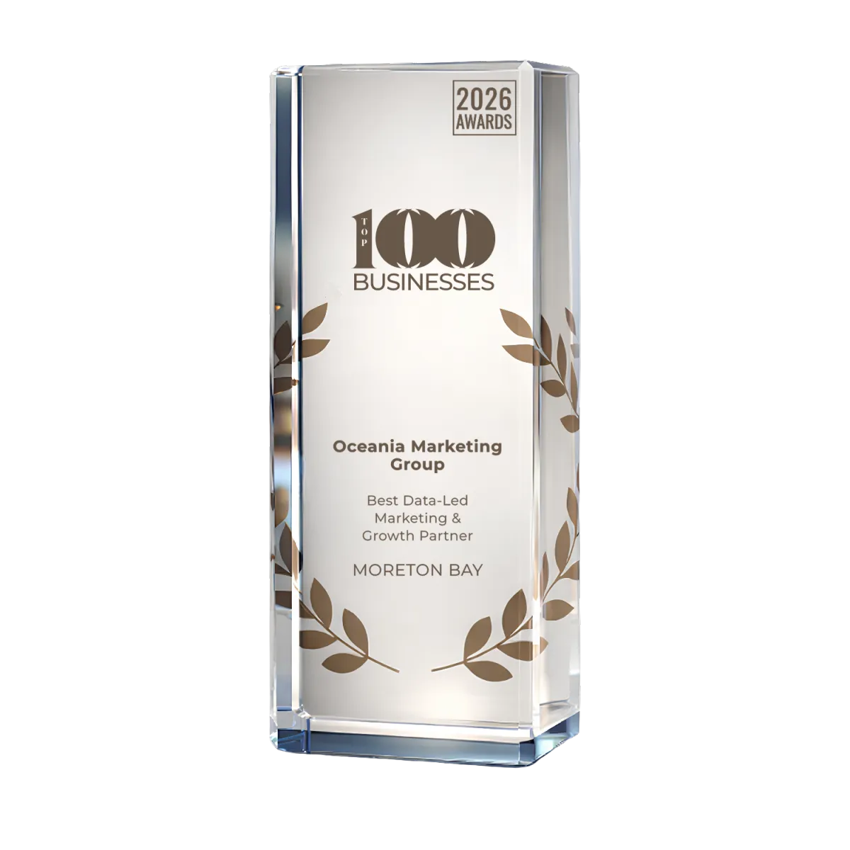 Best Data-Led Marketing & Growth Partner Moreton Bay Award