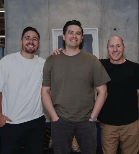 Daniel, Reno and Adam — group photo