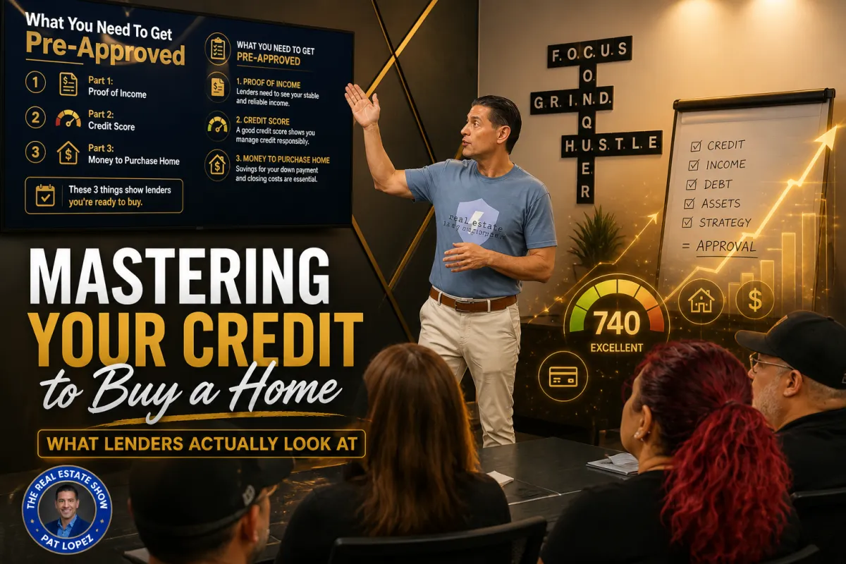 🏡 Mastering Your Credit to Buy a Home: What Lenders Actually Look For 