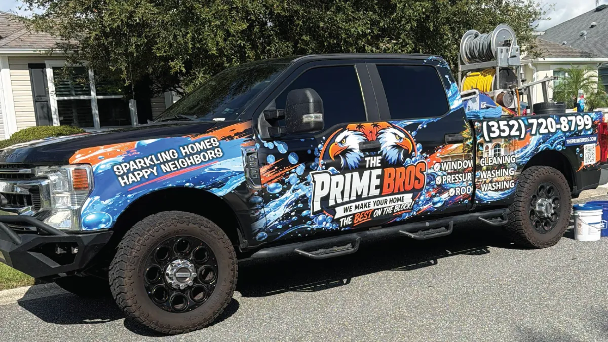 The Prime Bros Work Truck