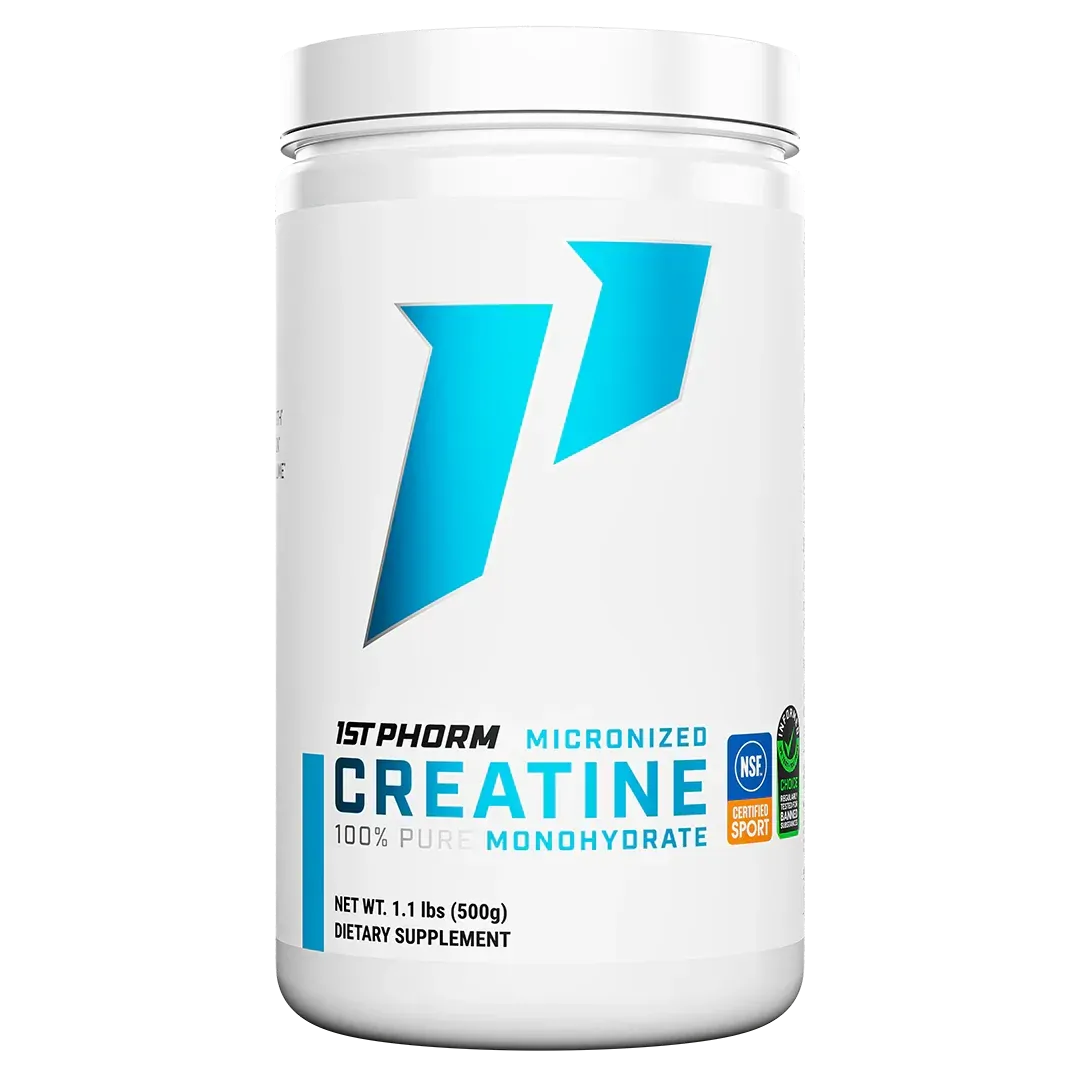 Creatine Monohydrate is backed by hundreds of scientific studies, making it one of the most researched supplements there is. Our premium Micronized Creatine Monohydrate is 100% pure, with zero fillers or additives. You're getting nothing other than 5g of pure creatine in every serving!
