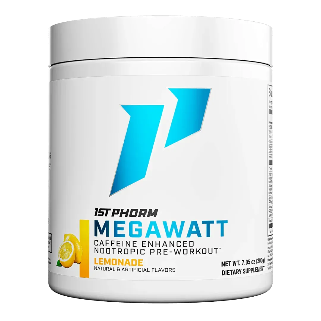 Megawatt is a versatile pre-workout powder available in several delicious, easy-to-mix flavors. No matter the workout, Megawatt is designed to provide the energy, endurance, and focus to push through and perform.