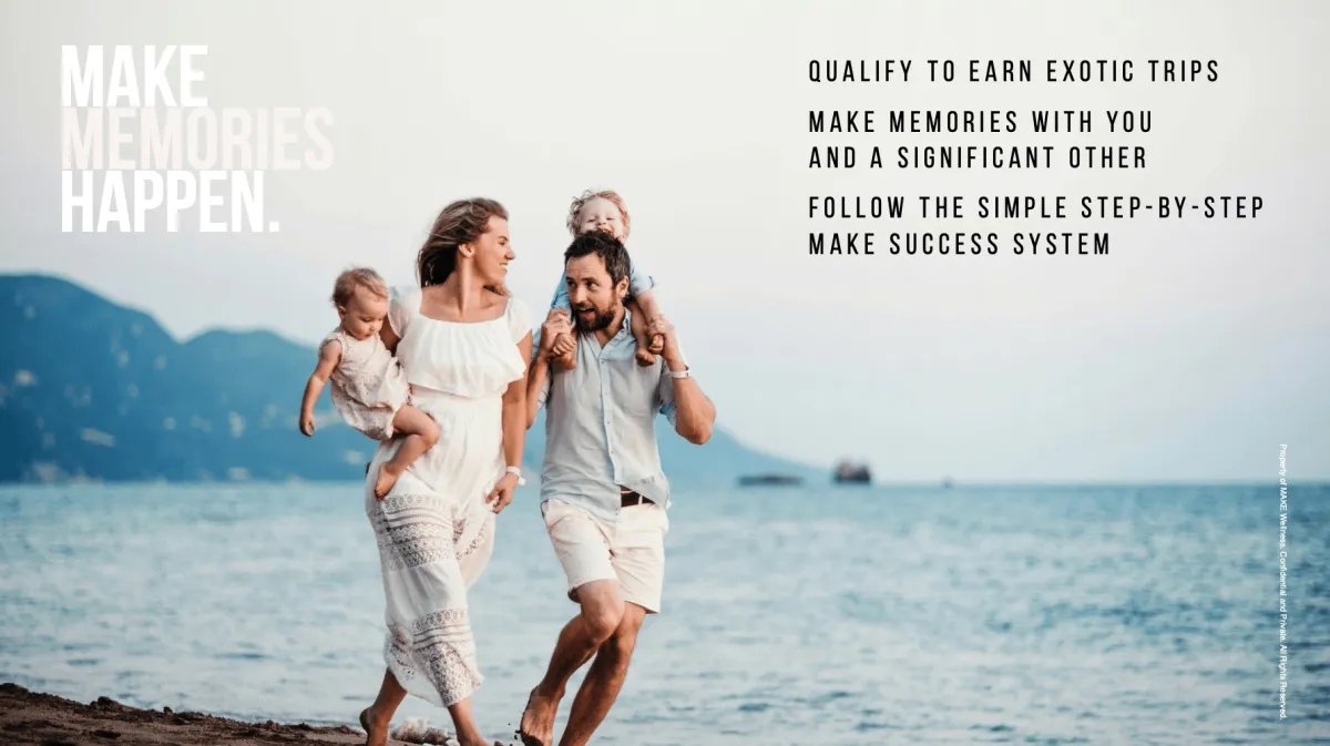 You can also earn exclusive travel experiences through our Make Memories program. Currently, there’s an opportunity to qualify for an all-expenses-paid trip to Cancun, Mexico.