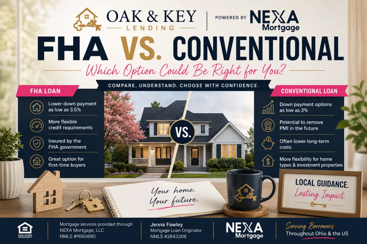 FHA vs. Conventional Loans: Which Is Better for Ohio Homebuyers?