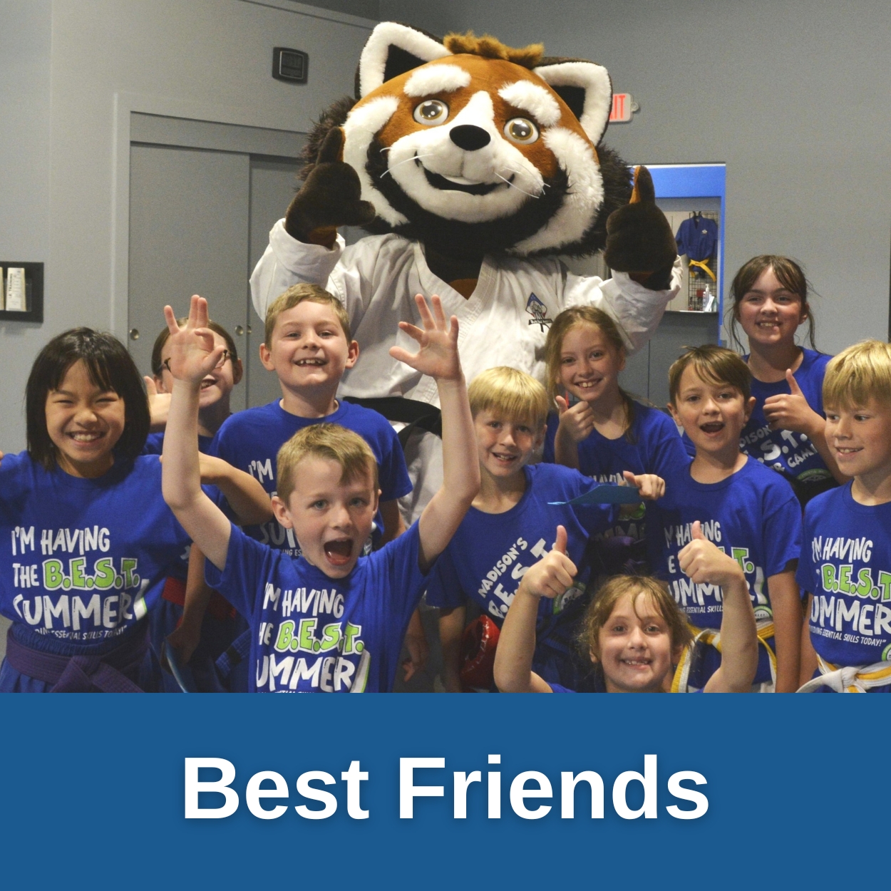 Summer Camp Creates New Best Friendships!