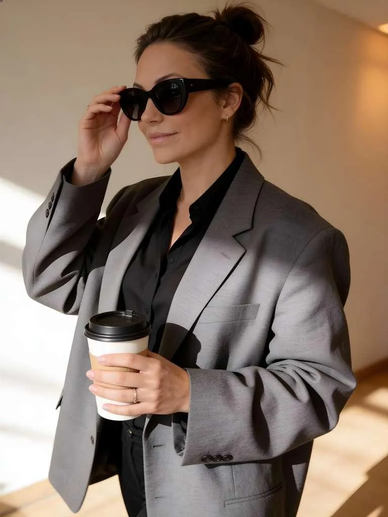 Woman sitting on floor looking back