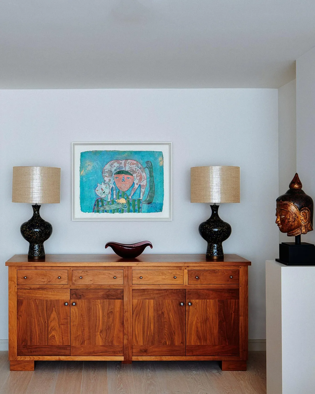 Hallway - Mews House - Holland Park London