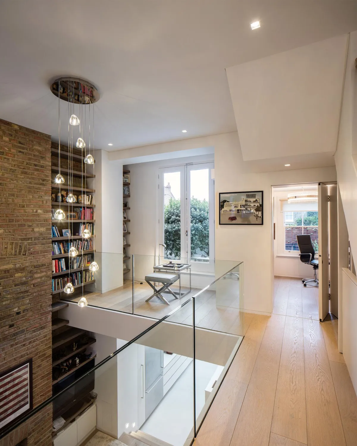 Bookshelves - Bedroom - Victorian Townhouse Villa - Islington London