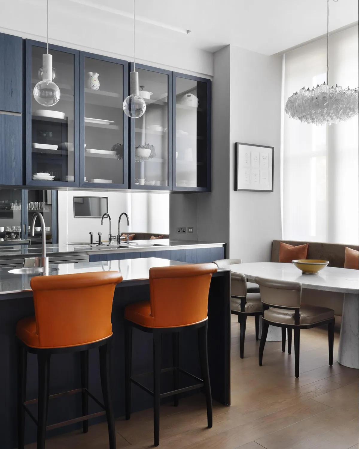 Kitchen - Modern Victorian Townhouse - Chelsea London