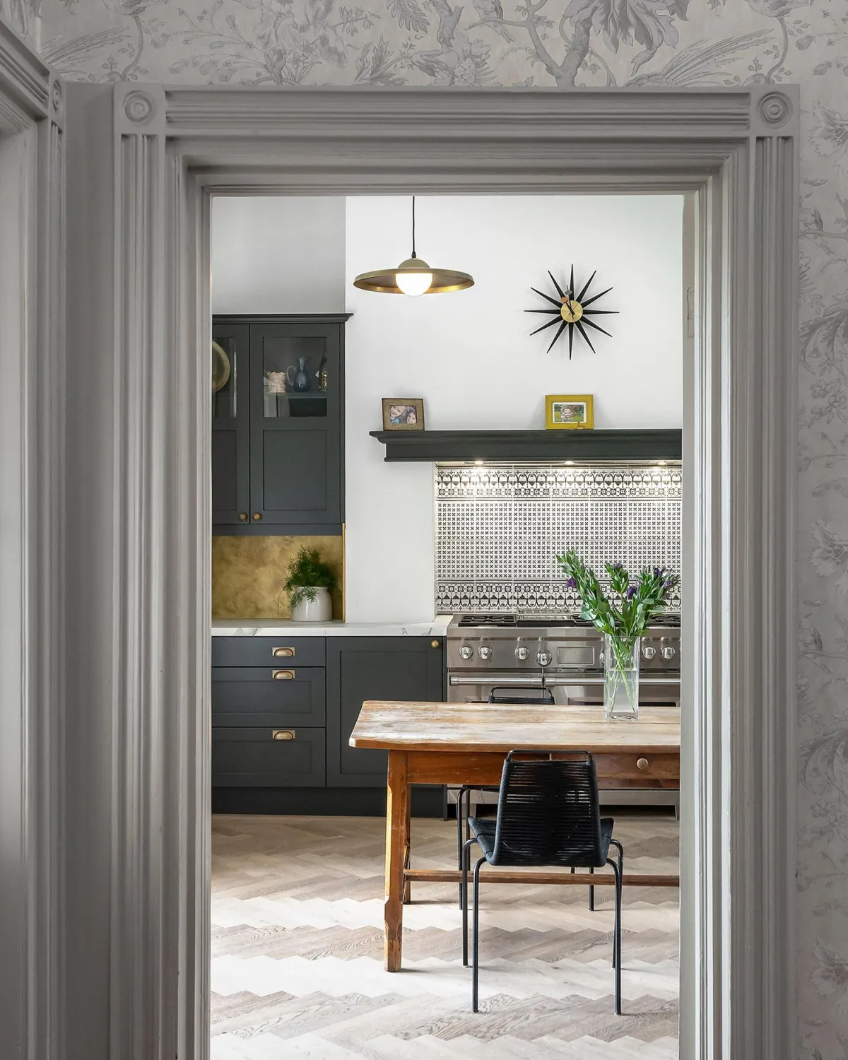 Kitchen - Classic Georgian Townhouse - Sion Hill Bath