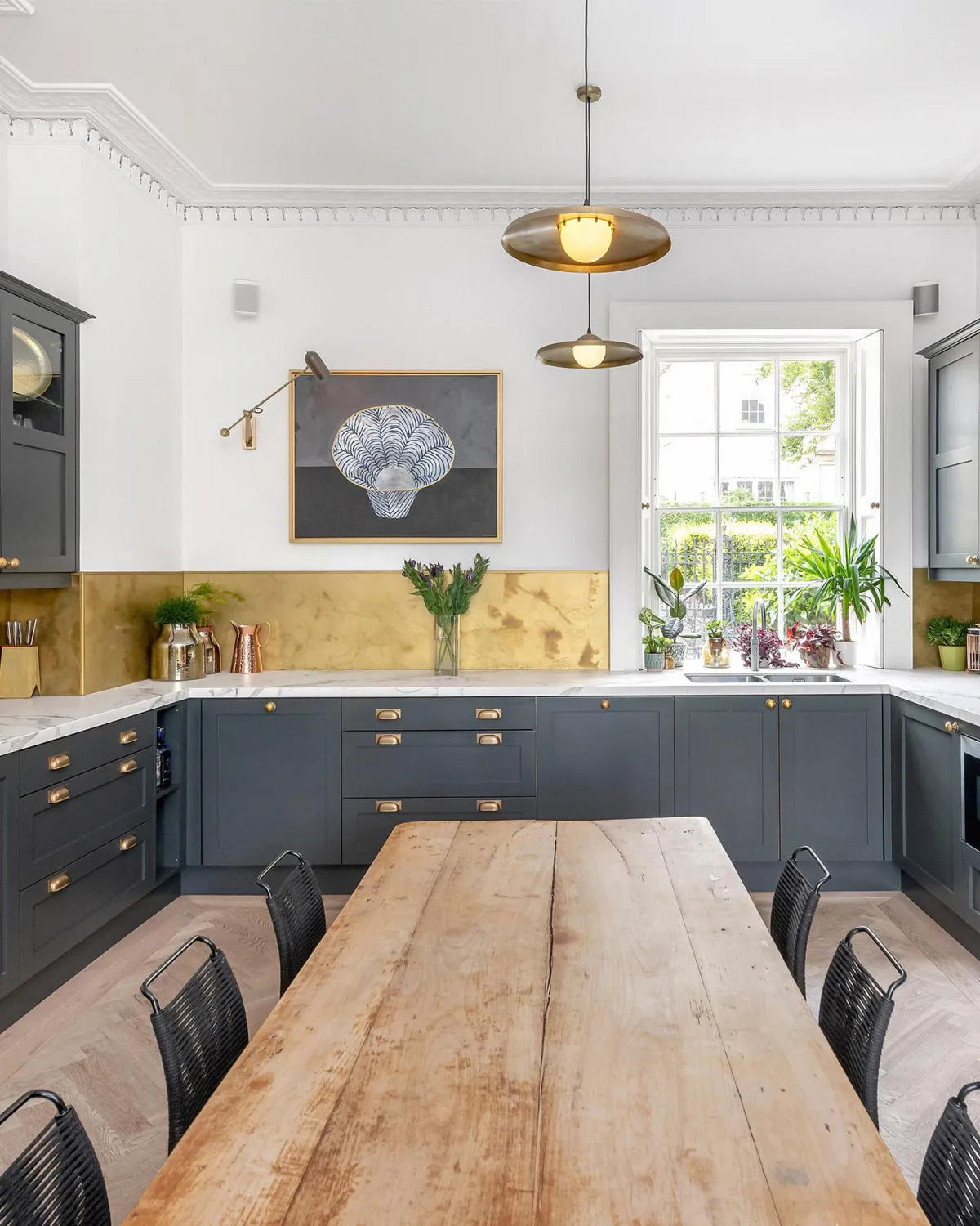 Kitchen - Classic Georgian Townhouse - Sion Hill Bath