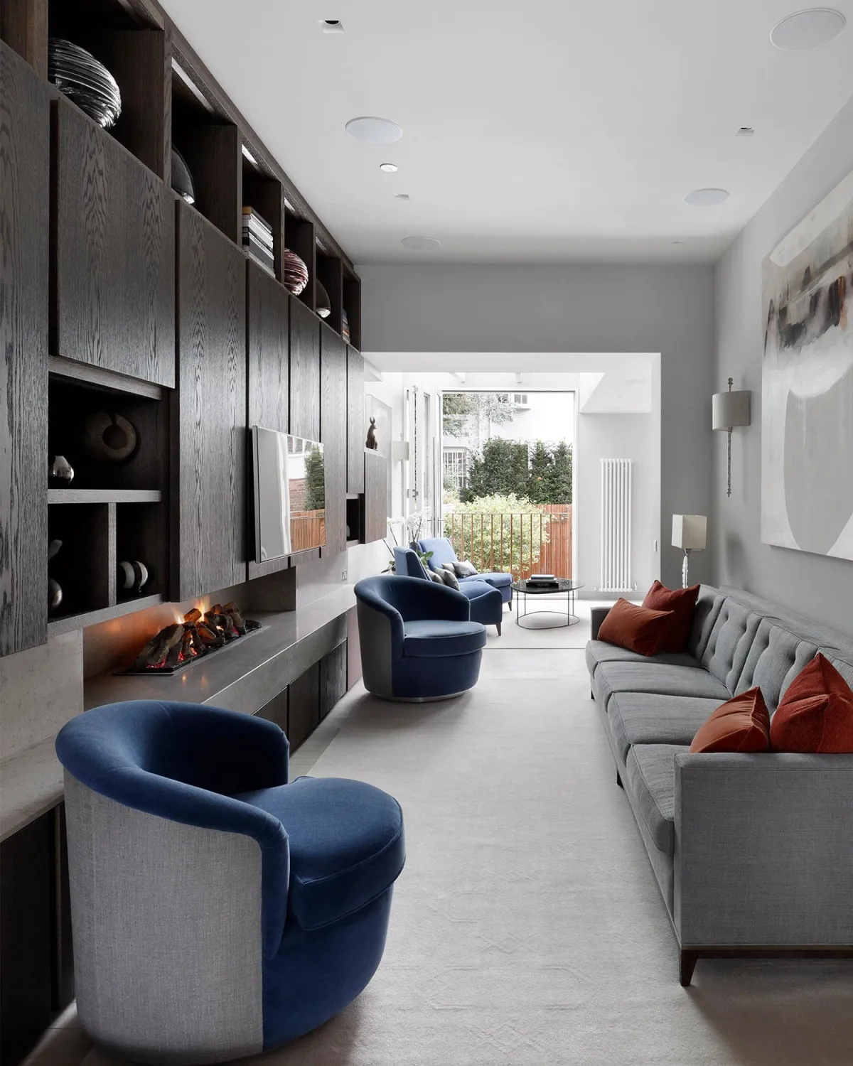 Living Room - Victorian Terraced House - Chelsea London
