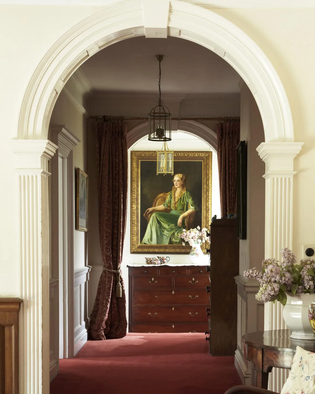 Art Curation - Hallway- Poundon House Hotel - Bicester Oxfordshire