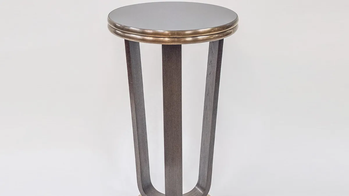 Organic Marble Console Table