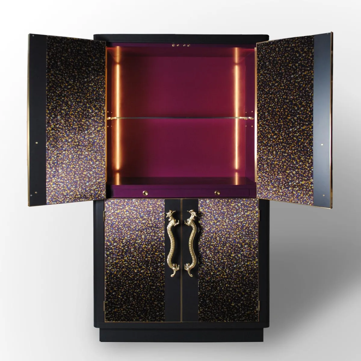 Organic Marble Console Table