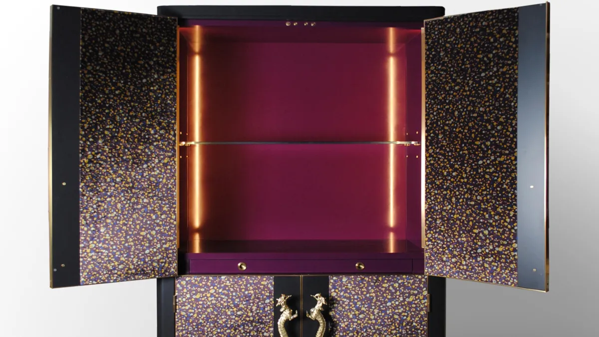 Organic Marble Console Table