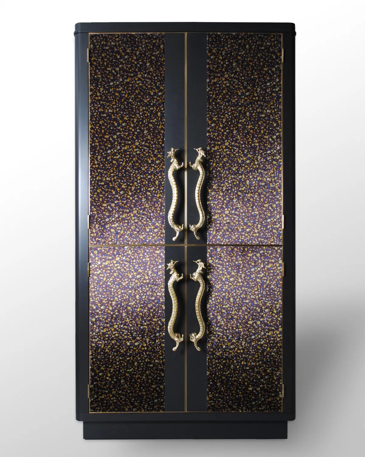 Bespoke Dragon Cocktail Cabinet designed by WOOLF for a Victorian Townhouse in Notting Hill.