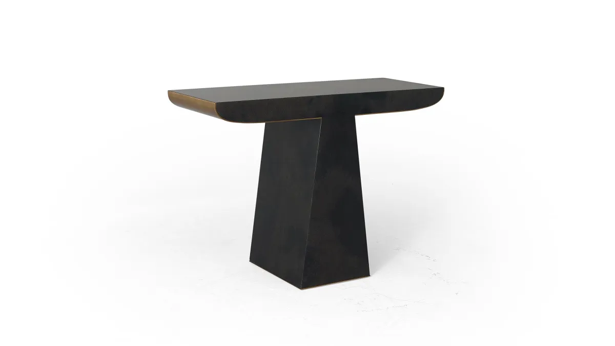 Organic Marble Console Table