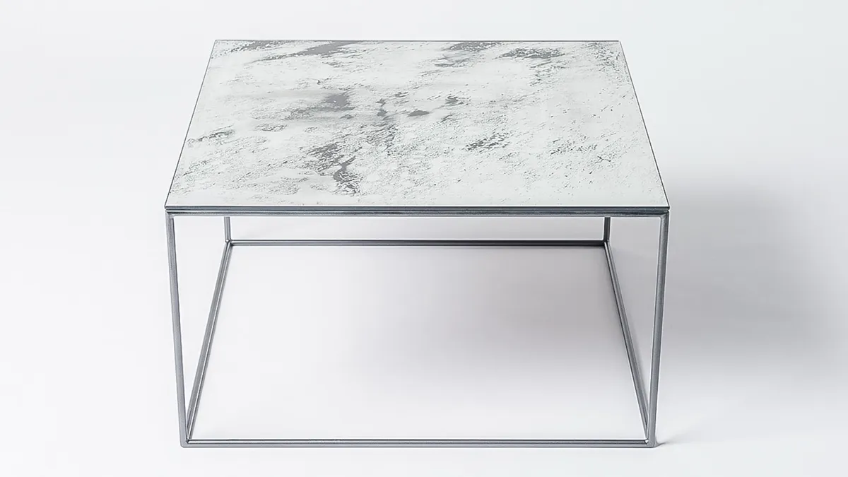 Organic Marble Console Table