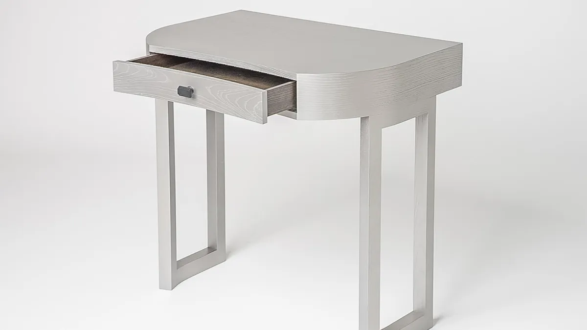 Organic Marble Console Table