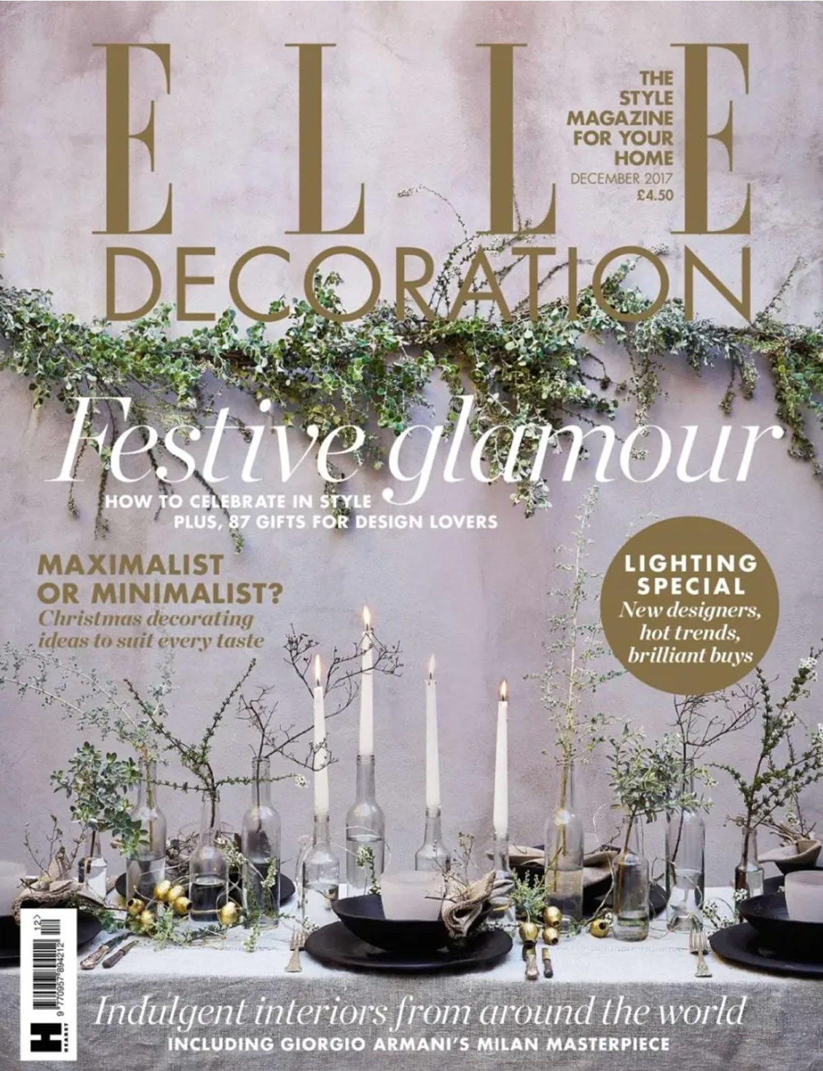 Elle Decoration - December 2017