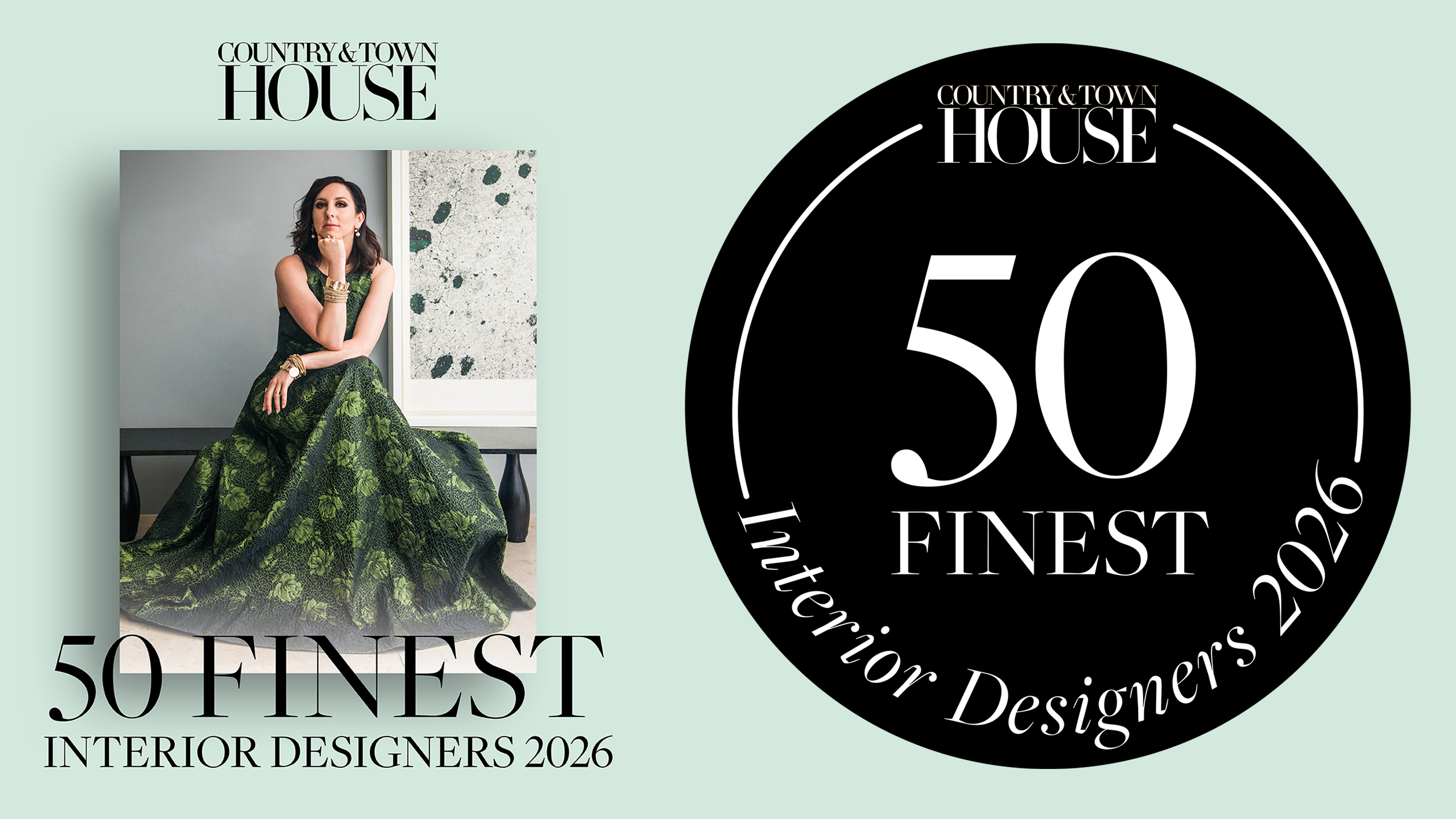 Among the UK's 50 Finest Interior Designers