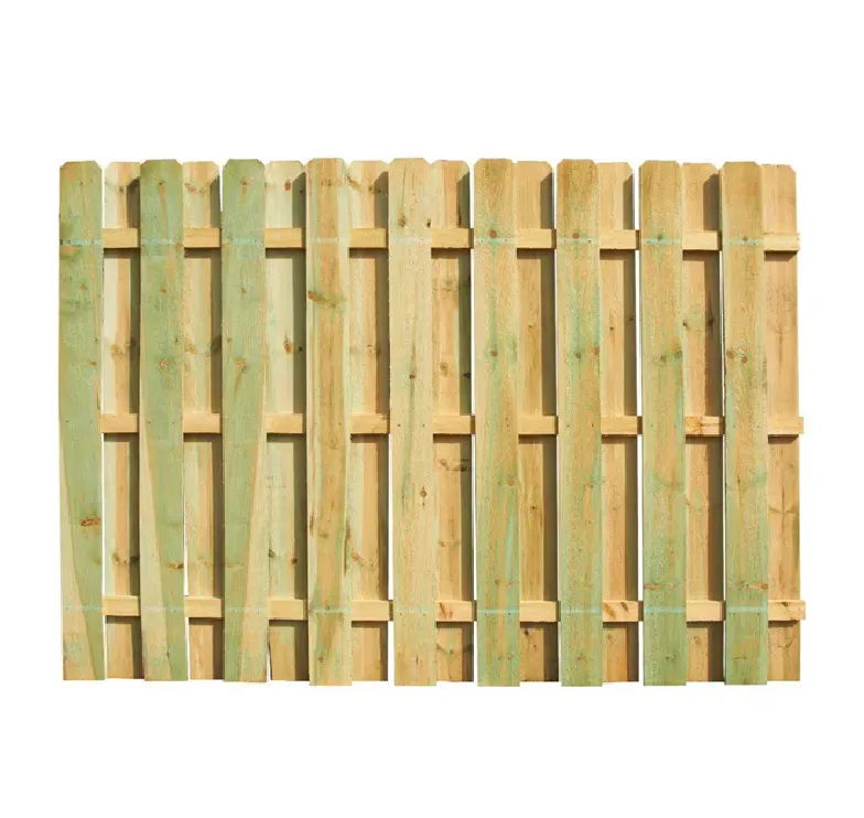 shadowbox fence panel