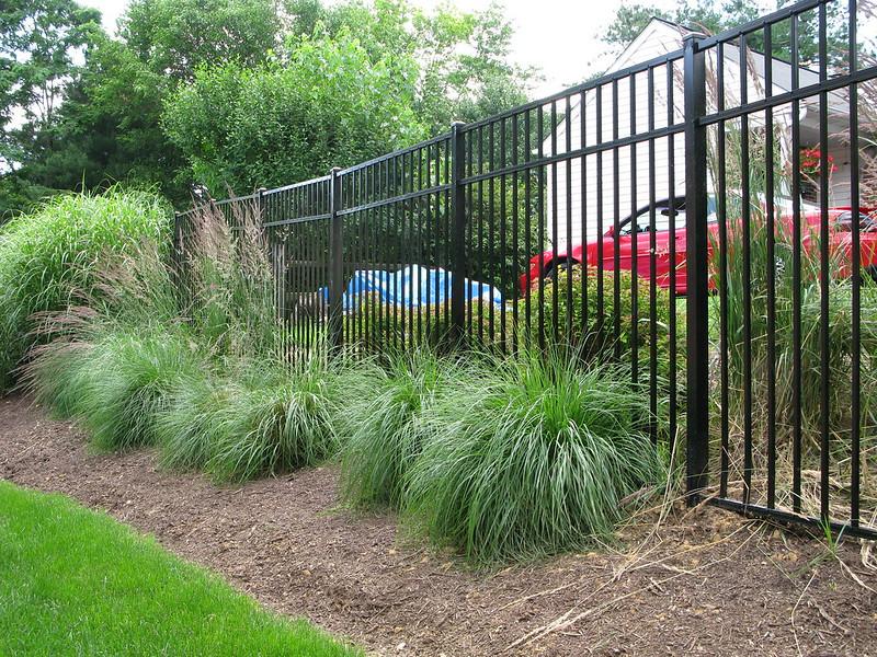 No dig aluminum fencing