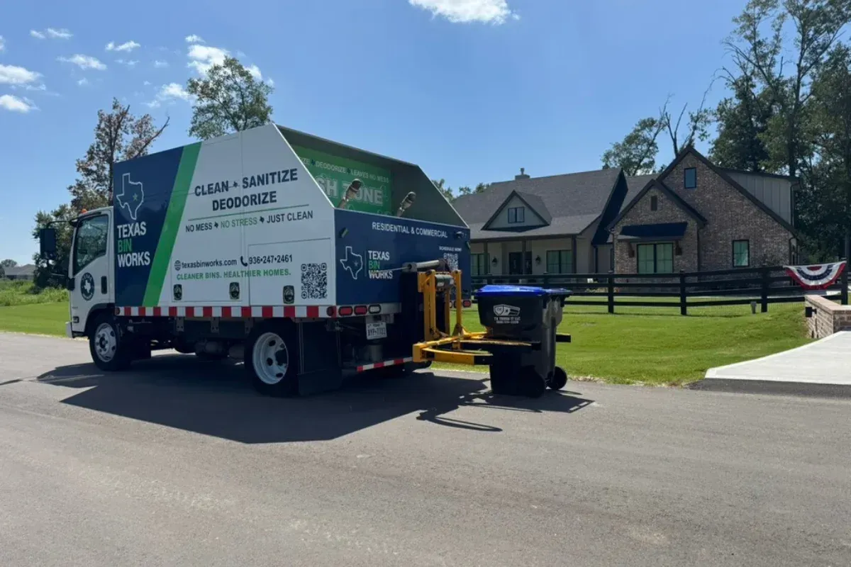 Why You Need a Professional Trash Bin Cleaning Service in Conroe, TX