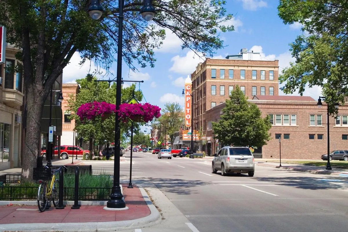 Cedar deck added to historic home on Dakota Street Aberdeen SD