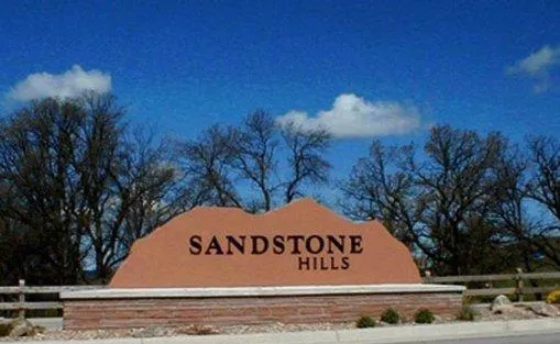 Composite backyard deck in Sandstone Hills Spearfish SD