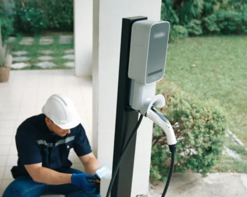 Installation de bornes de recharge Seyssuel