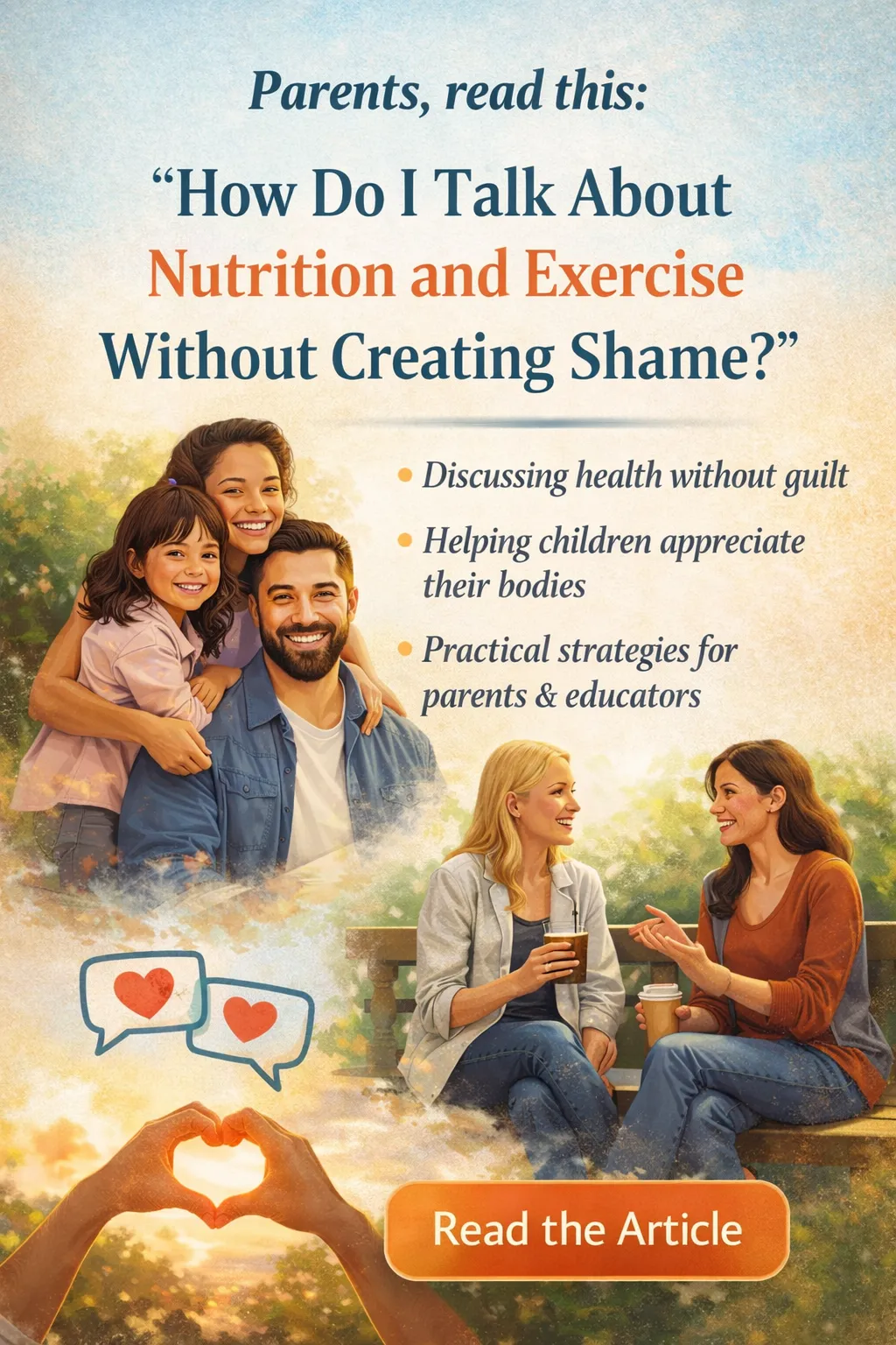 How to Talk About Food and Exercise Without Making Kids Feel Bad About Their Bodies