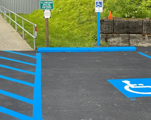 Parking Strip Painting Anchorage