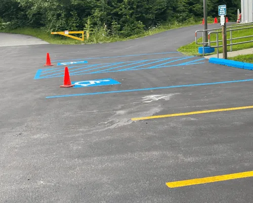 Parking Strip Painting in Anchorage