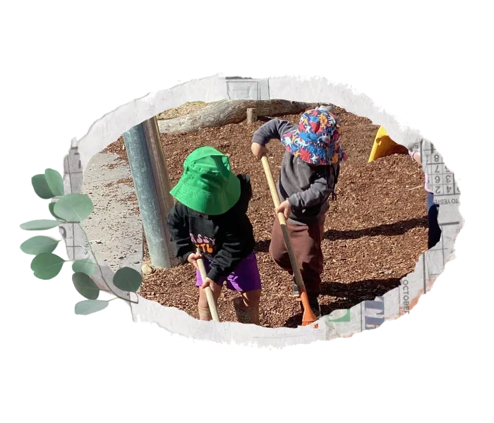 Momentum Early Learning Centre school age kids gardening