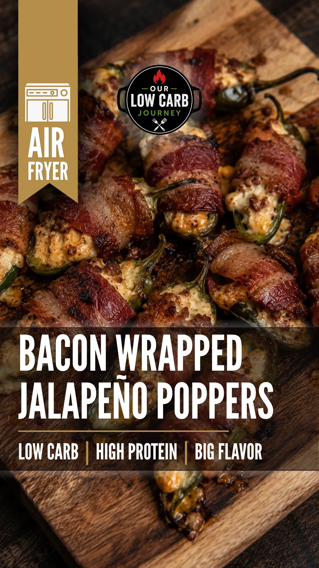 Bacon Wrapped Jalapeno Poppers