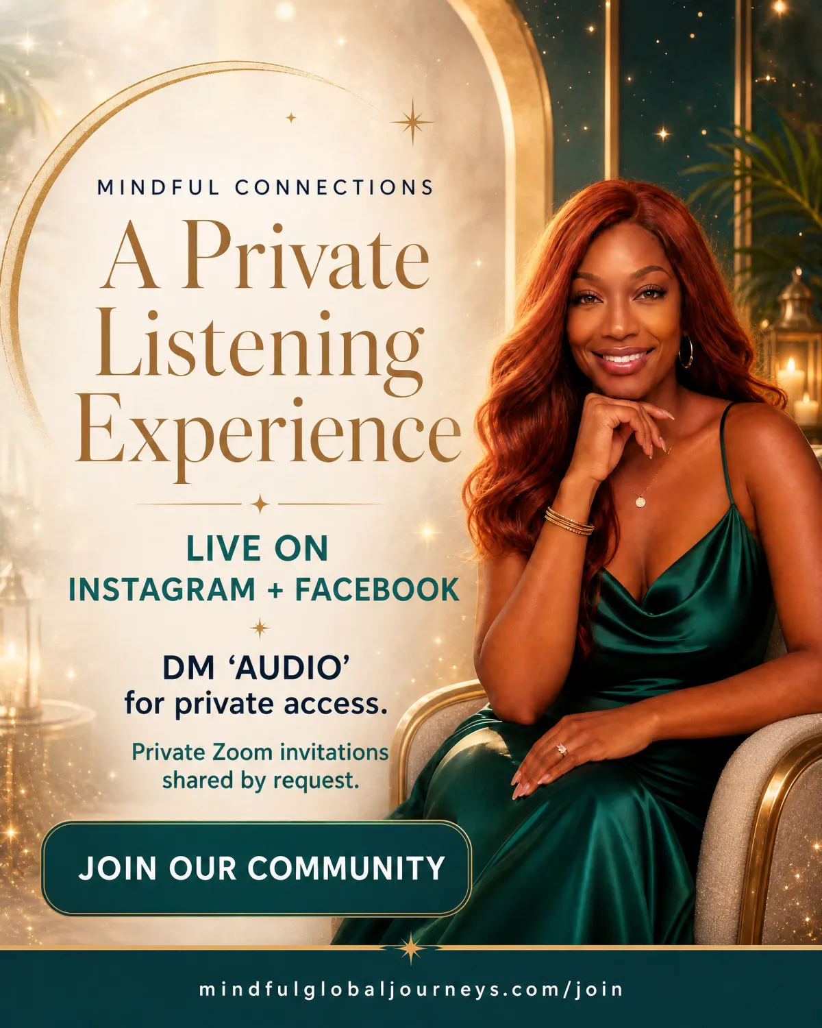 Mindful Beauty Masterclass Flyer Placeholder