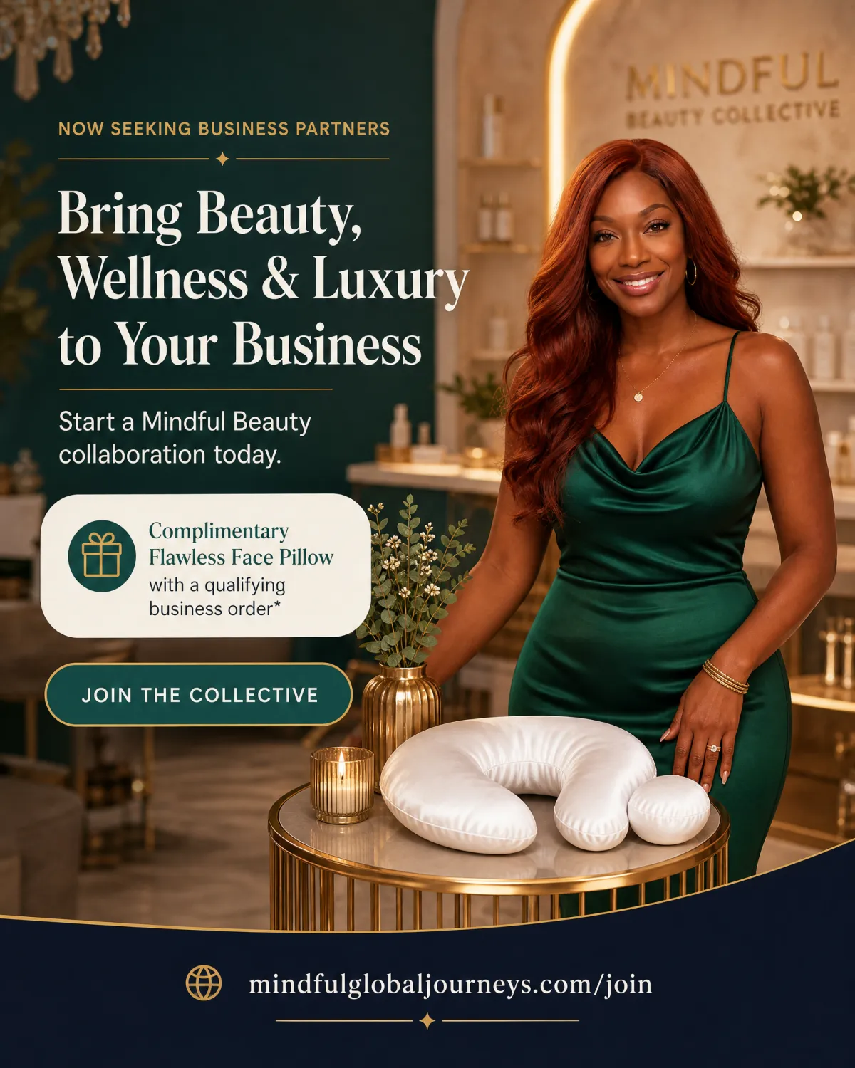 Mindful Beauty Masterclass Flyer Placeholder