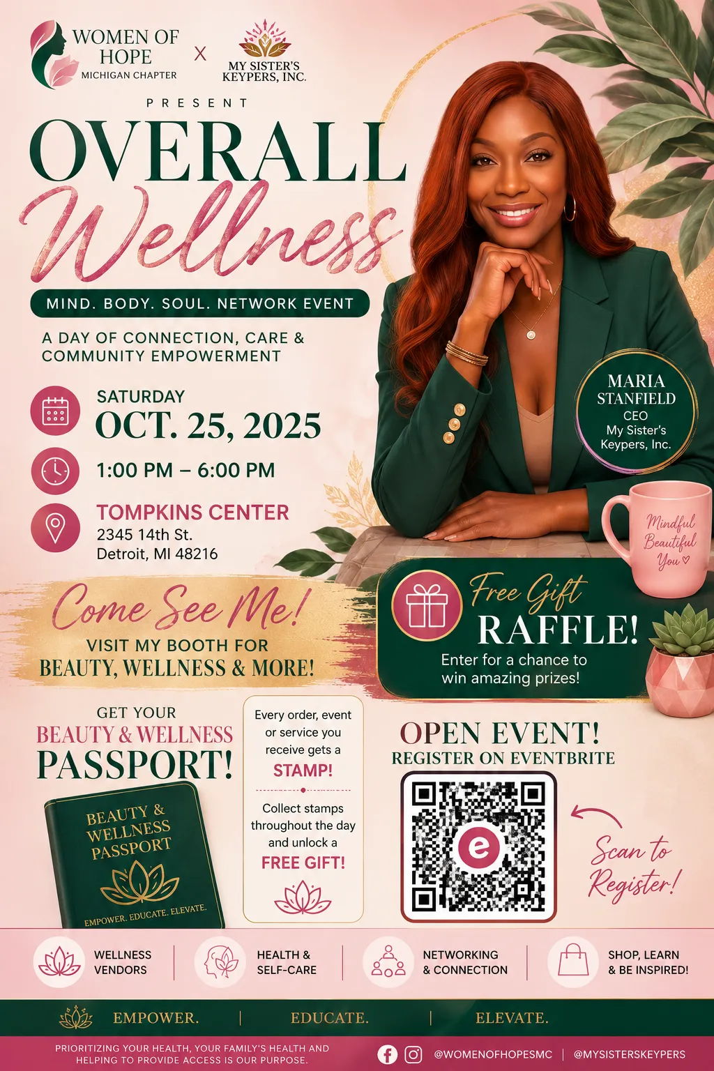Community Wellness Workshop Flyer Placeholder