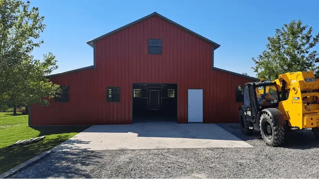 Spacious workshop metal building from Abilene Metal Building